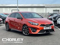 Orange Used 2022 Kia Ceed GT-Line Hatchback | £18,397 (Fair price)