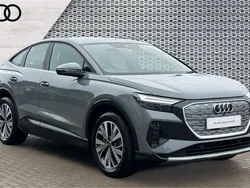 Grey Used 2024 Audi Q4 Sportback e-tron Sport SUV | £34,698