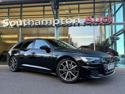 Black Used 2025 Audi A6 Black Edition Estate | £38,800 (Expensive)