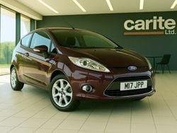 Red Used 2010 Ford Fiesta Titanium Hatchback | £6,695 (A bit pricey)
