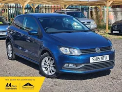 Blue Used 2015 VW Polo SE Hatchback | £5,790 (Fair price)