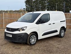 White Used 2020 Peugeot Partner Van | £8,100 (Fair price)