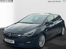 Black Used 2019 Vauxhall Astra Elite Hatchback | £9,295 (Fair price)