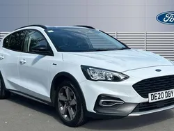 White Used 2020 Ford Focus Active Hatchback | £11,665 (Fair price)