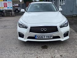 White Used 2017 Infiniti Q50 Sport Tech Sedan | £11,950 (A bit pricey)