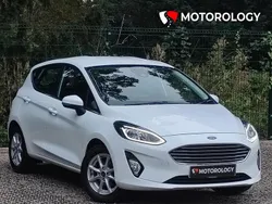 White Used 2018 Ford Fiesta Zetec Hatchback | £9,250 (Fair price)