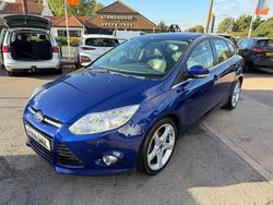 Blue Used 2014 Ford Focus Titanium X Hatchback | £6,995 (A bit pricey)