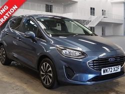 Blue Used 2022 Ford Fiesta Titanium Hatchback | £14,299 (Good price)