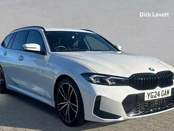 White Used 2024 BMW 320 M Sport Estate | £35,990 (Expensive)