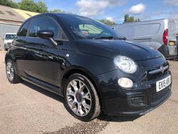 Black Used 2015 Fiat 500 S Hatchback | £4,450 (Good price)