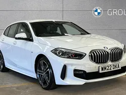 White Used 2022 BMW 118 M Sport Hatchback | £21,150 (Fair price)