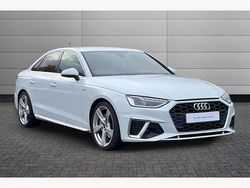 White Used 2023 Audi A4 S-Line Sedan | £26,250 (Fair price)