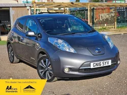 Grey Used 2016 Nissan Leaf Tekna Hatchback | £3,990