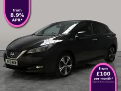 Black Used 2021 Nissan Leaf Hatchback | £8,778 (Good price)