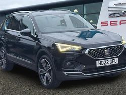 Black Used 2022 Seat Tarraco XCELLENCE Lux SUV | £22,150 (Fair price)