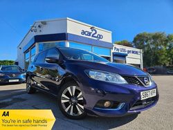 Blue Used 2017 Nissan Pulsar N-Connecta Hatchback | £7,898 (Fair price)