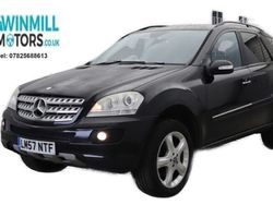 Black Used 2007 Mercedes ML320 SUV | £3,695