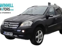 Black Used 2007 Mercedes ML320 SUV | £3,695 (Good price)