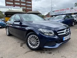 Blue Used 2015 Mercedes C200 Executive Sedan | £10,890 (Good price)