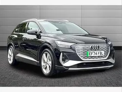 Black Used 2024 Audi Q4 e-tron S-Line SUV | £33,550 (Super price)
