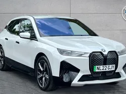 White Used 2022 BMW iX M Sport SUV | £30,995 (Good price)
