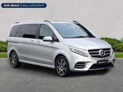 Silver Used 2018 Mercedes V250 AMG line MPV | £36,717 (Super price)