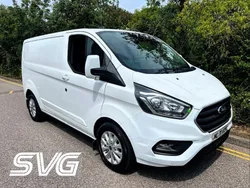 White Used 2021 Ford Transit Custom Limited Van | £19,400 (Fair price)