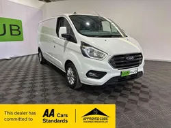 White Used 2021 Ford Transit Custom Limited | £15,295 (Fair price)