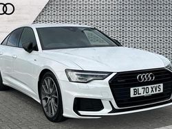 White Used 2021 Audi A6 Black Edition Sedan | £27,867 (Fair price)