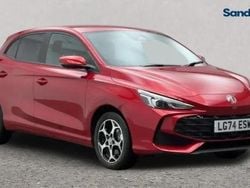 Tri coat dynamic red Used 2024 MG MG3 Trophy Hatchback | £16,200 (Good price)