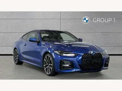 Blue Used 2022 BMW 420 M Sport Coupe | £30,990 (Fair price)