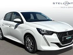 White Used 2020 Peugeot 208 Active Hatchback | £11,516 (Fair price)