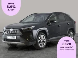 Black Used 2022 Toyota RAV4 Hybrid SUV | £24,795 (Fair price)