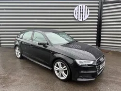 Black Used 2018 Audi A3 Sportback S-Line Hatchback | £10,600 (Good price)