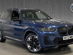 Blue Used 2022 BMW iX3 M Sport SUV | £33,999 (Fair price)