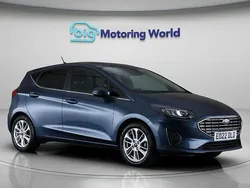 Blue Used 2022 Ford Fiesta Titanium Hatchback | £12,700 (Good price)