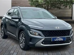 Pearl ecotronic grey Used 2022 Hyundai Kona Premium SUV | £16,961 (Fair price)