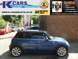 Blue Used 2013 Mini Cooper Hatch Hatchback | £5,495 (Good price)
