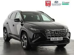 Black Used 2022 Hyundai Tucson Ultimate SUV | £25,398 (Fair price)