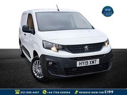 White Used 2019 Peugeot Partner MPV | £6,582 (Good price)