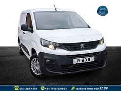 White Used 2019 Peugeot Partner MPV | £6,582 (Fair price)