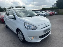 White Used 2013 Mitsubishi Mirage Hatchback | £3,799 (Fair price)