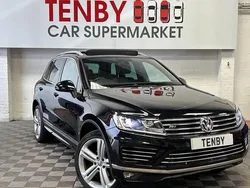 Black Used 2017 VW Touareg R-line Plus SUV | £16,295 (Super price)