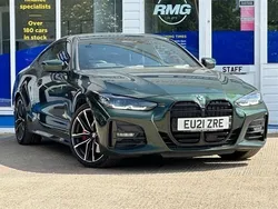 Green Used 2021 BMW 420 M Sport Coupe | £25,450