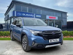 Blue New 2025 Subaru Forester SUV | £41,490 (Fair price)