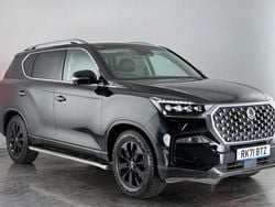 Black Used 2021 Ssangyong (KGM) Rexton SUV | £23,250