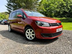 Maroon Used 2012 VW Touran Highline MPV | £8,495 (A bit pricey)