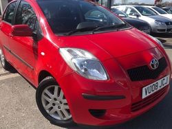 Red Used 2008 Toyota Yaris Hatchback | £3,995 (A bit pricey)