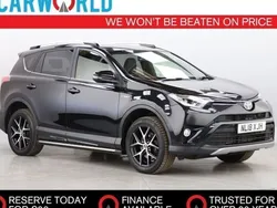 Black Used 2018 Toyota RAV4 Design SUV | £16,700 (A bit pricey)