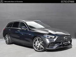 Grey Used 2023 Mercedes C43 AMG Premium Plus Estate | £47,495 (Fair price)
